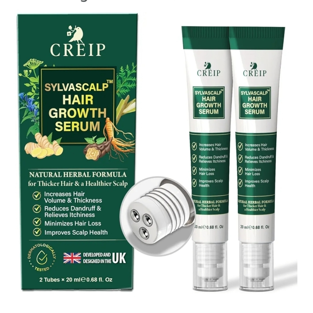 Scalpy Herbal Hair Growth Serum roll